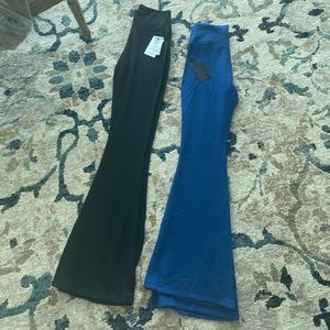 Splits 59 Audrey Fleece Leggings NWT: Blue